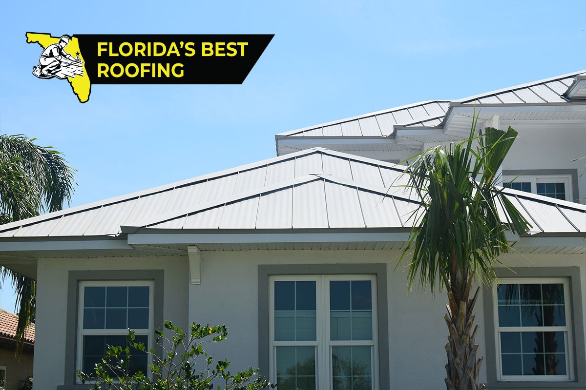Metal Roof Replacement by Florida's Best Roofing — Standing seam · First Coast, FL