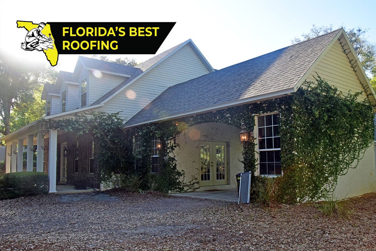 Shingle Roof Replacement by Florida's Best Roofing — Architectural shingle · Palm Coast area