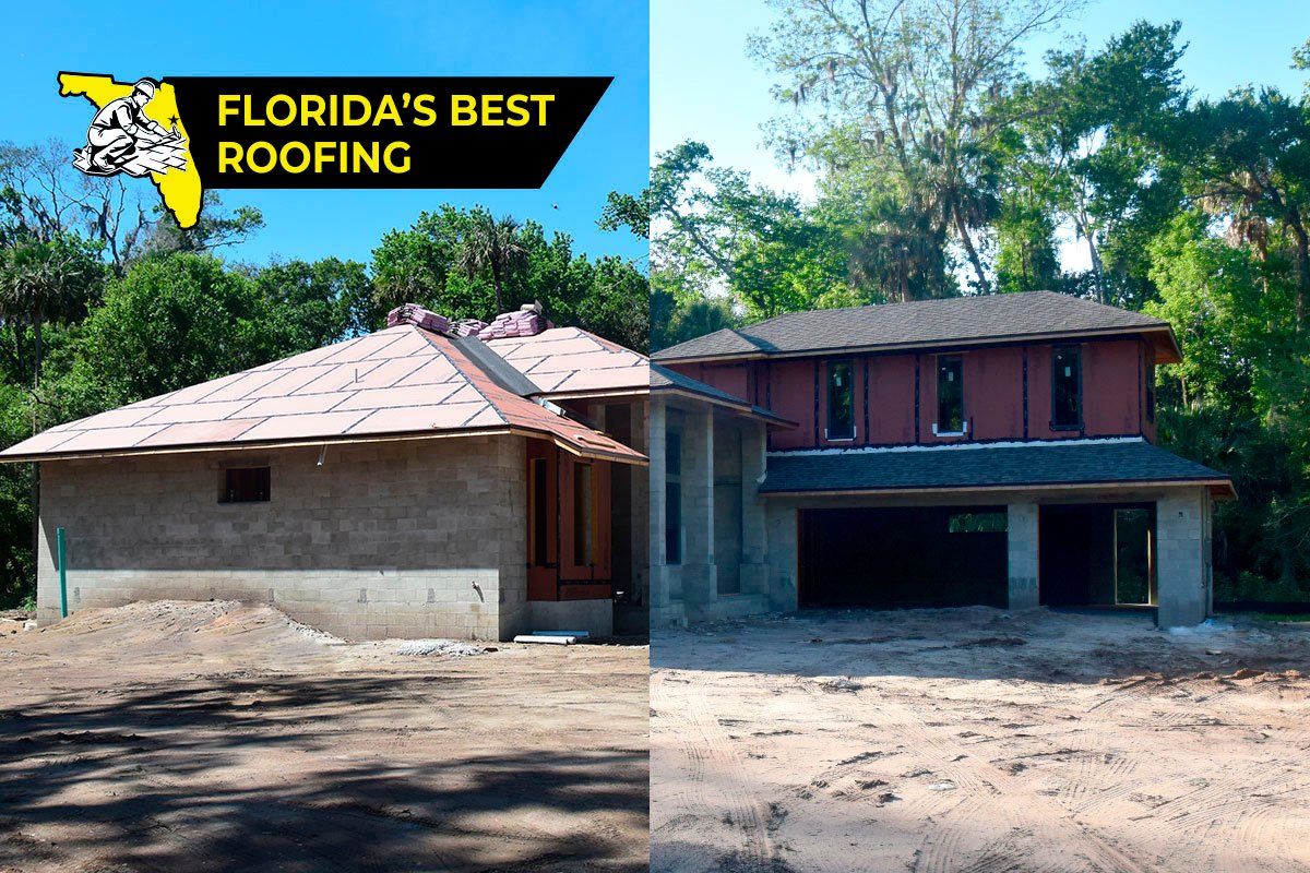 New-Construction Roof by Florida's Best Roofing — New build · Palm Coast area