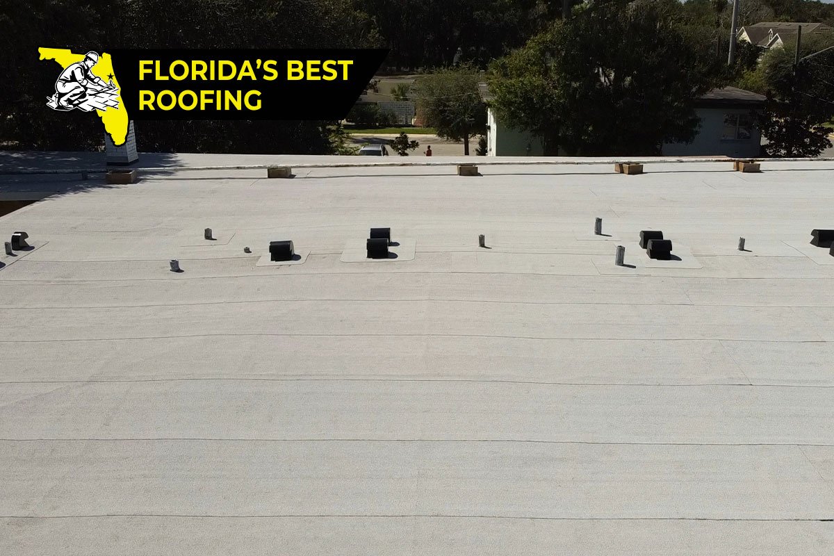 Commercial Flat Roof by Florida's Best Roofing — Low-slope membrane system