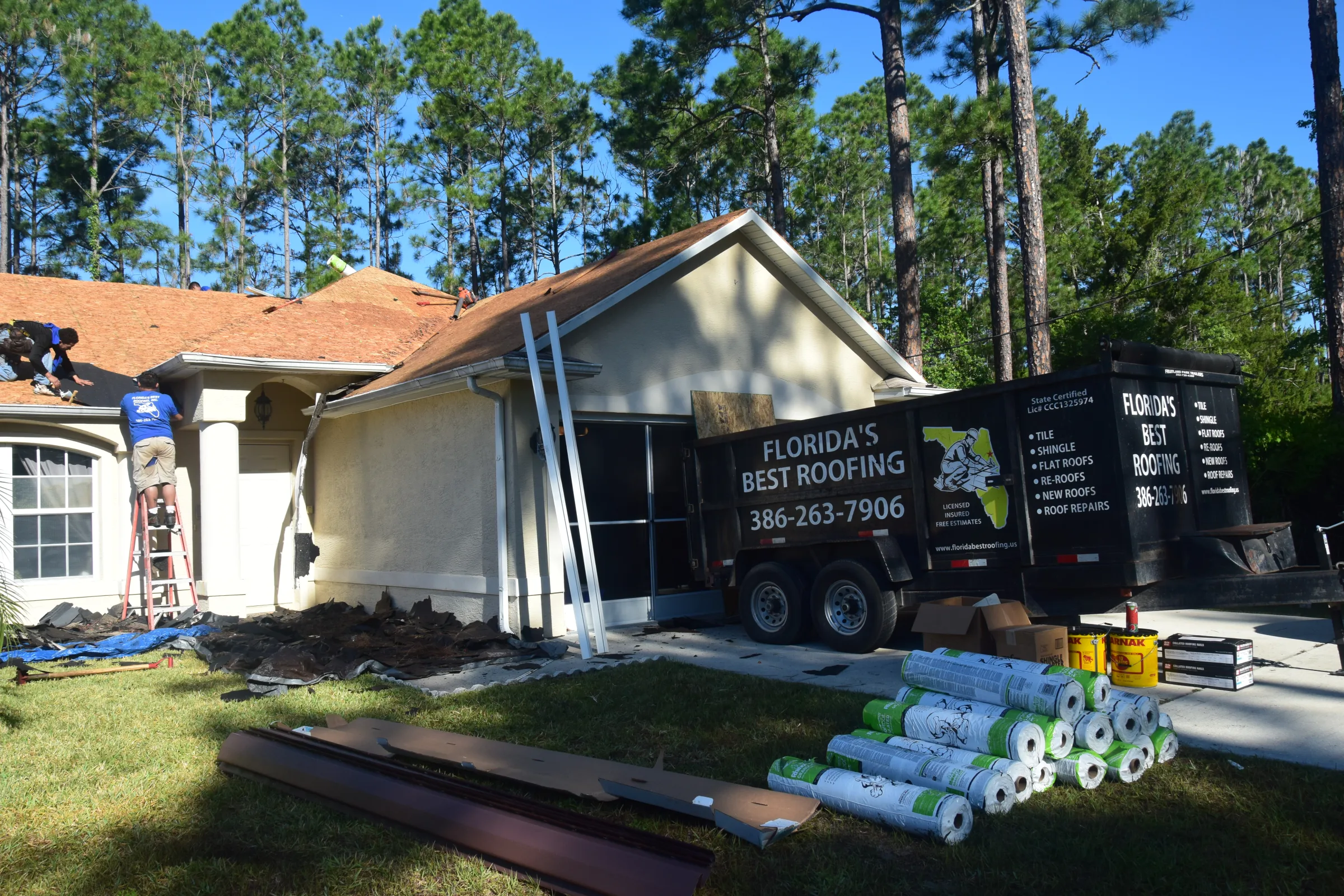 Roof installation Florida
