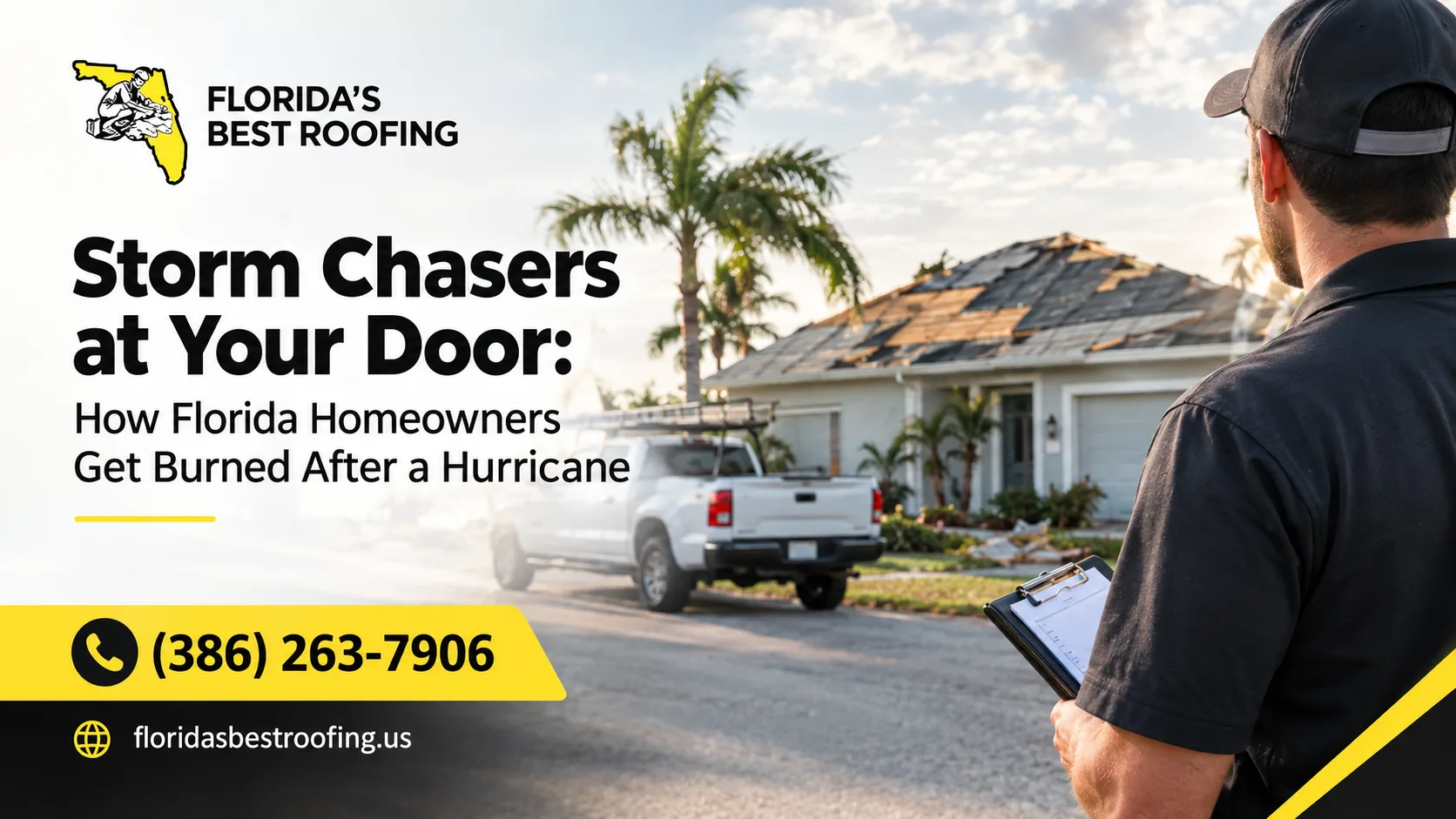 Storm Chasers at Your Door: How Florida Homeowners Get Burned After a Hurricane