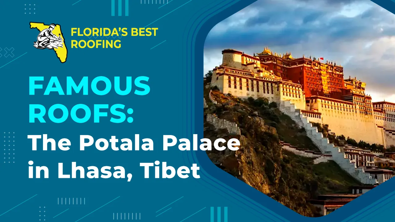 Roofs Around the World: The Potala Palace in Lhasa, Tibet