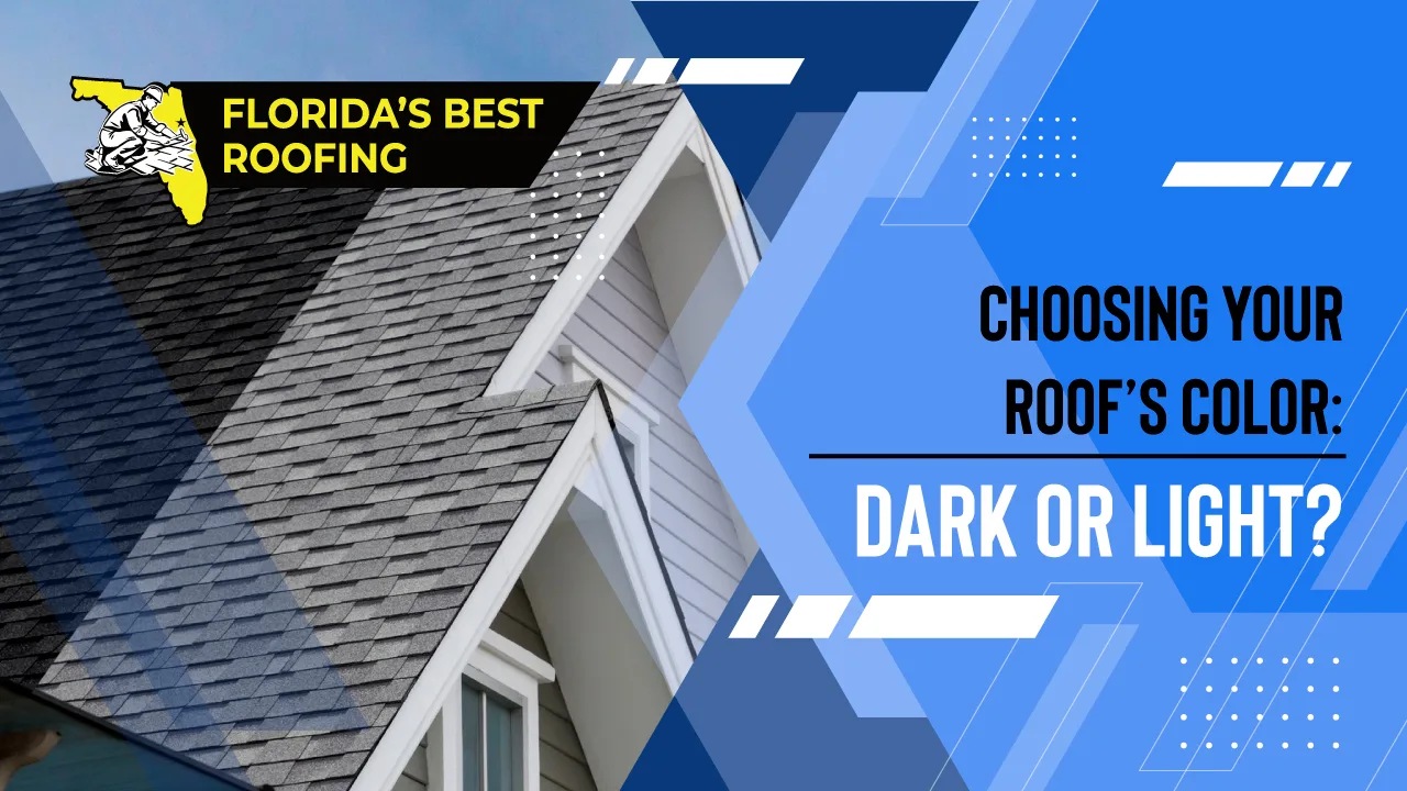 Choosing Your Roof’s Color: Dark or Light?