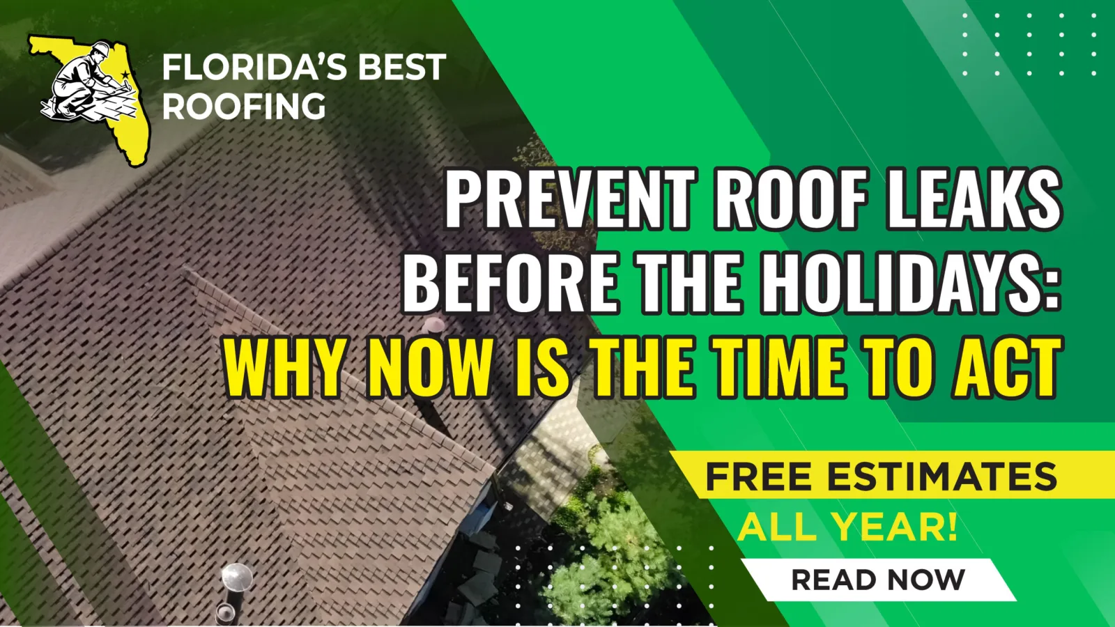 Prevent Roof Leaks Before the Holidays: Why Now Is the Time to Act