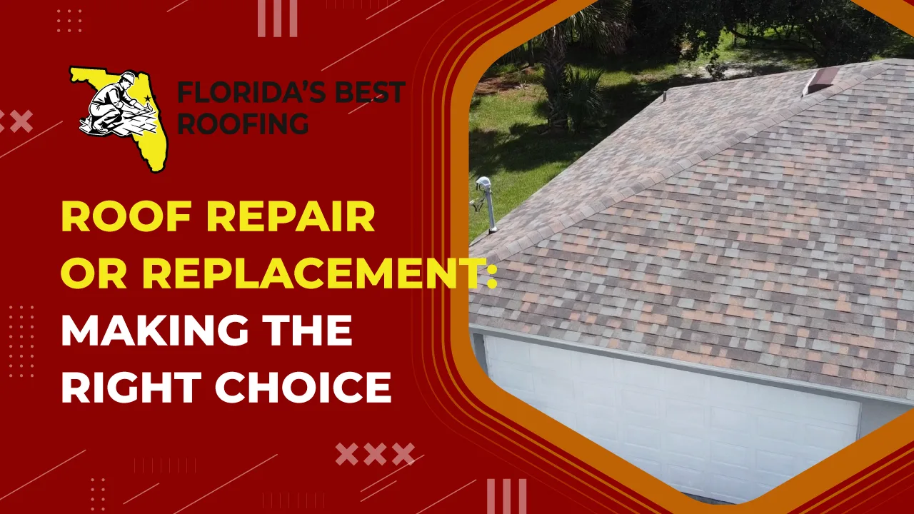 Roof Repair or Replacement: Making the Right Choice