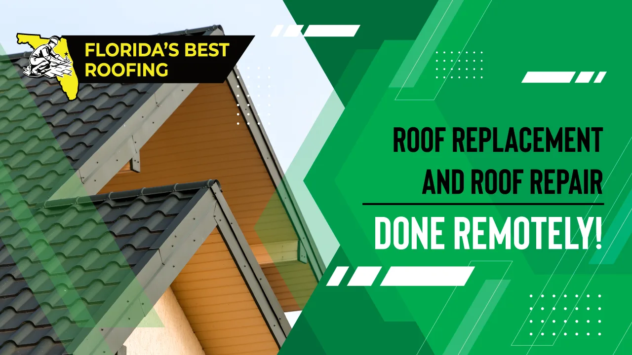 Roof Replacement and Roof Repair--Done Remotely!