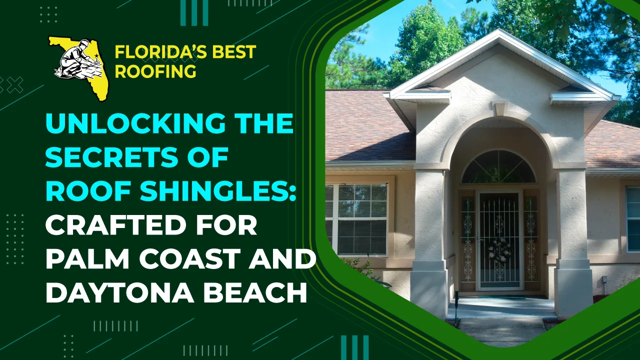 Unlocking the Secrets of Roof Shingles: Crafted for Palm Coast and Daytona Beach