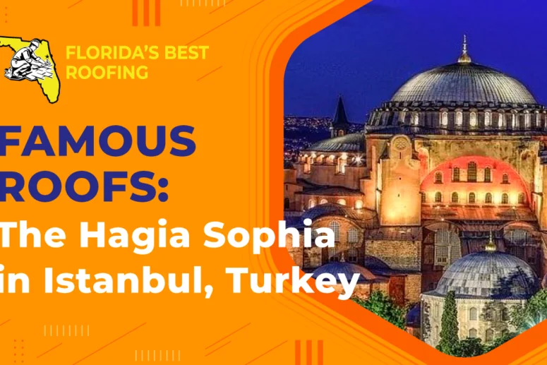 the Hagia Sophia in Istanbul, Turkey.