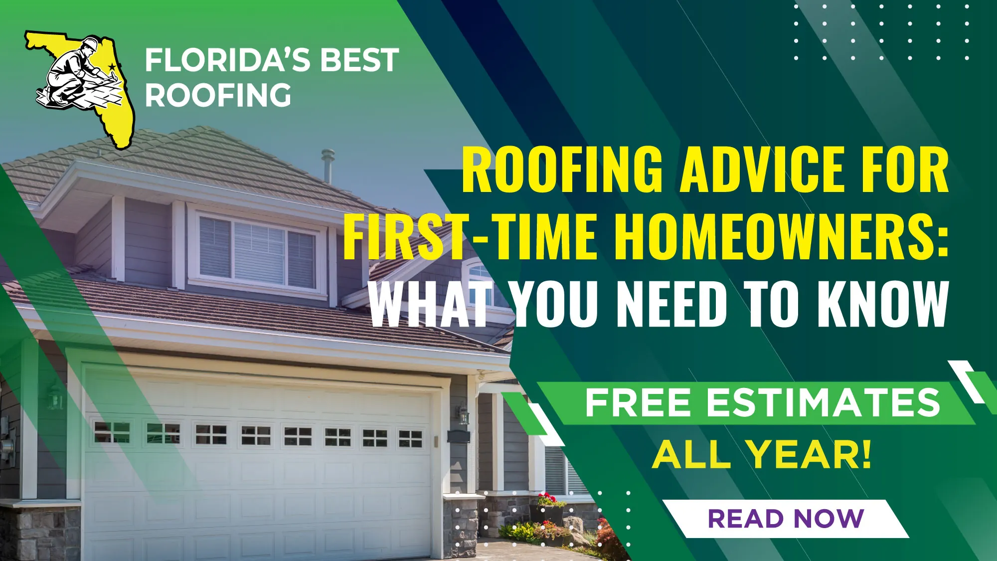 Roofing Advice for First-Time Homeowners: What You Need to Know