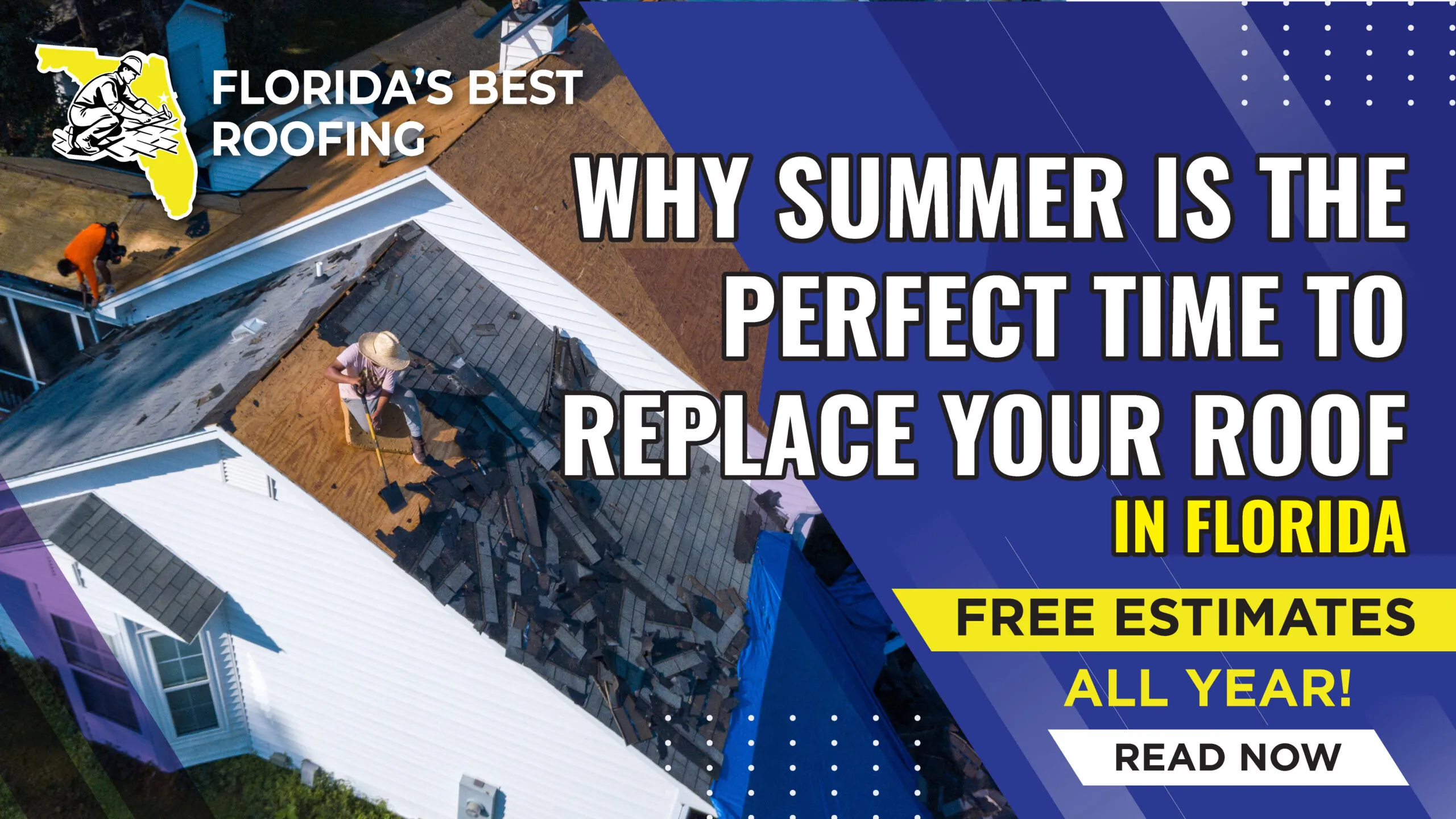 Why Summer Is the Perfect Time to Replace Your Roof in Florida