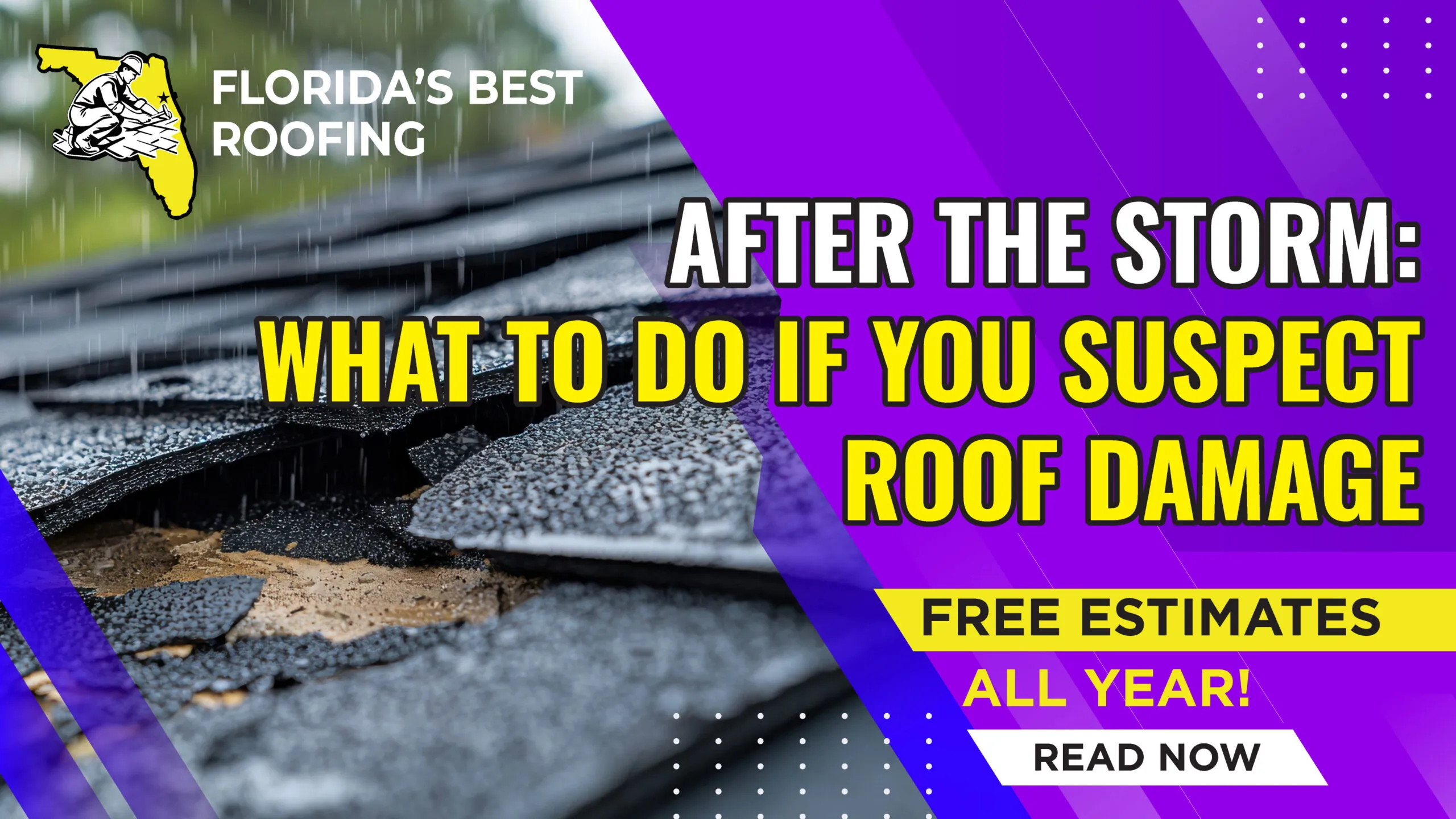 After the Storm: What to Do if You Suspect Roof Damage