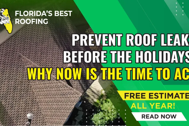 Prevent Roof Leaks Before the Holidays